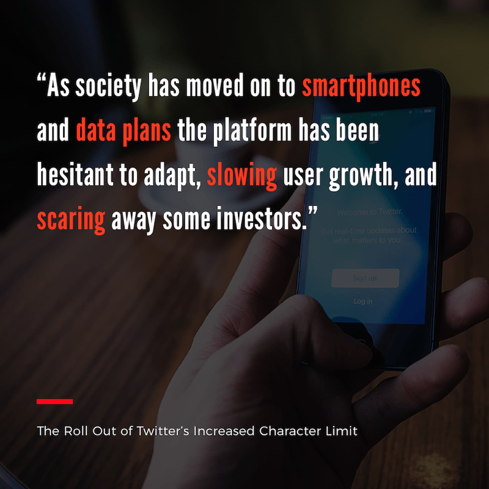 Content Image for The Roll Out of Twitter’s Increased Character Limit